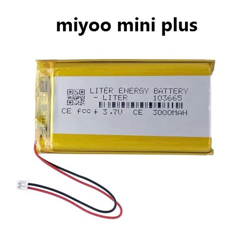 miu miu toy batterie|miyoo mini lithium battery.